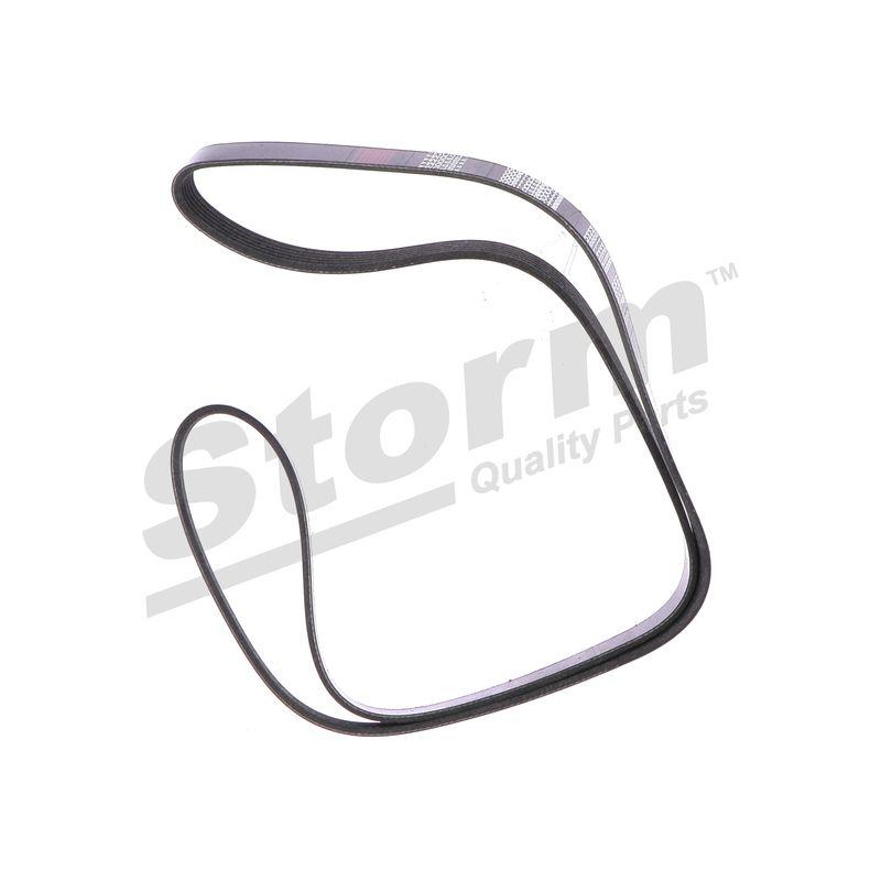 Courroie trapézoïdale à nervures STORM QUALITY PARTS STO6PK1600