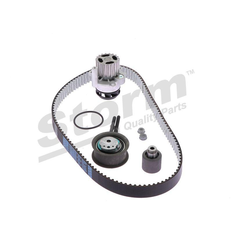 Pompe à eau + kit de courroie crantée STORM QUALITY PARTS 5550584KP