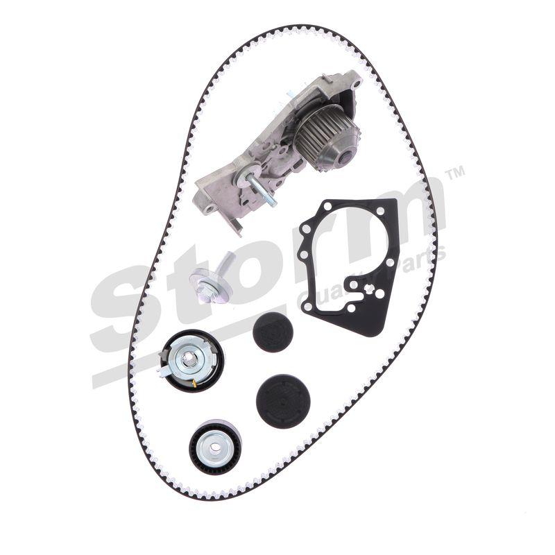 Pompe à eau + kit de courroie crantée STORM QUALITY PARTS 914560KP