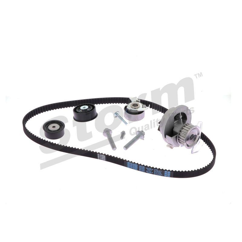 Pompe à eau + kit de courroie crantée STORM QUALITY PARTS 904388KP