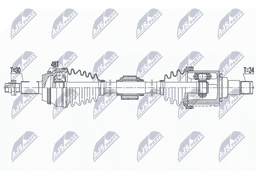 Arbre de transmission NTY NPW-TY-180