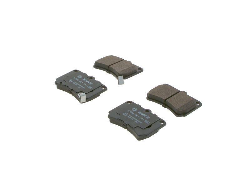 Kit de plaquettes de frein, frein à disque BOSCH 0 986 461 141