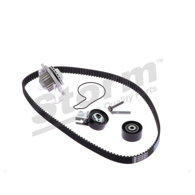 Pompe à eau + kit de courroie crantée STORM QUALITY PARTS 5550571KP
