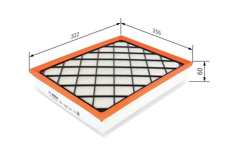 Filtre à air BOSCH F 026 400 410