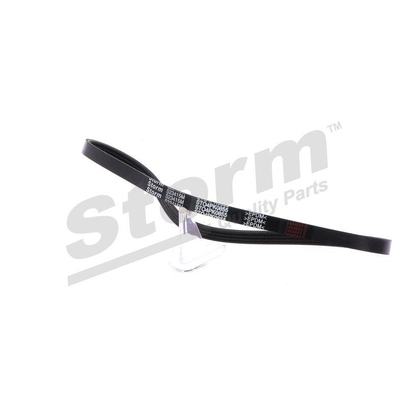 Courroie trapézoïdale à nervures STORM QUALITY PARTS STO4PK0855