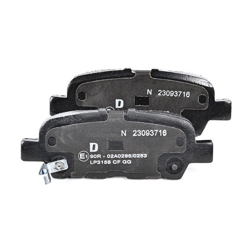 Kit de plaquettes de frein, frein à disque DELPHI LP3158