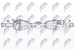 Arbre de transmission NTY NPW-MS-049