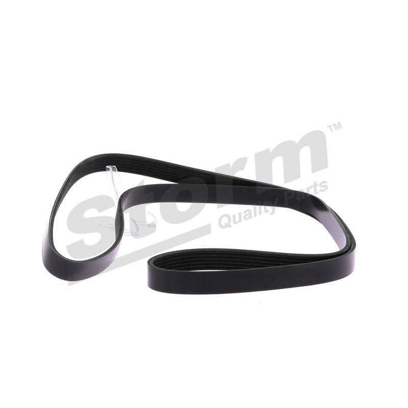 Courroie trapézoïdale à nervures STORM QUALITY PARTS STO6PK1750