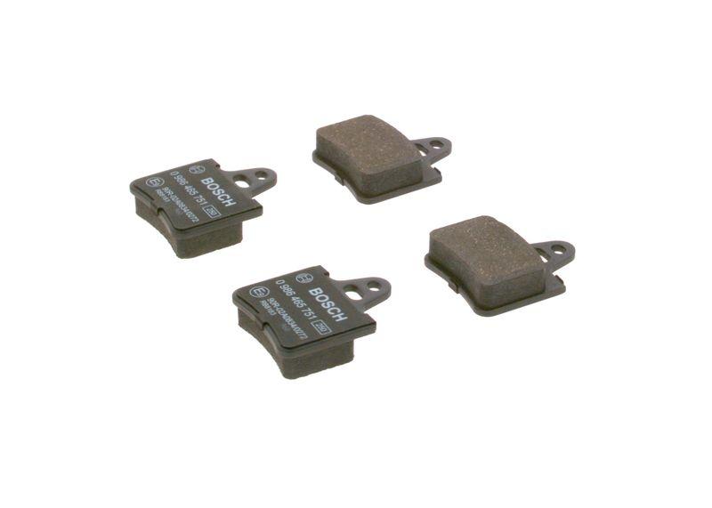 Kit de plaquettes de frein, frein à disque BOSCH 0 986 465 751