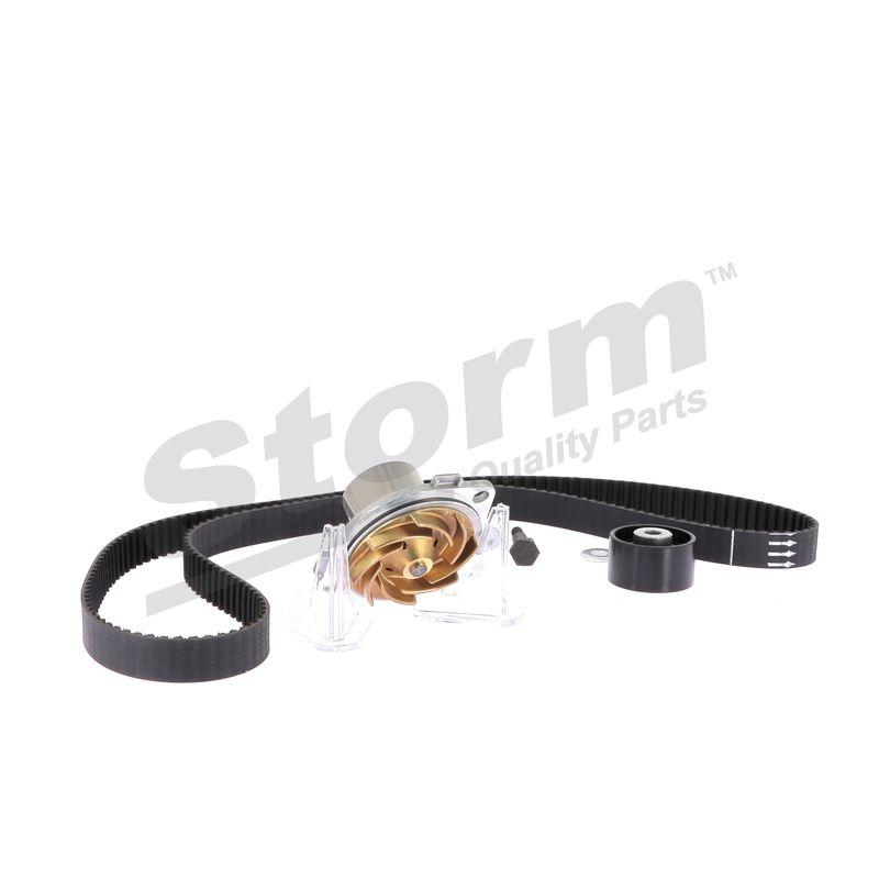 Pompe à eau + kit de courroie crantée STORM QUALITY PARTS 5550099KP
