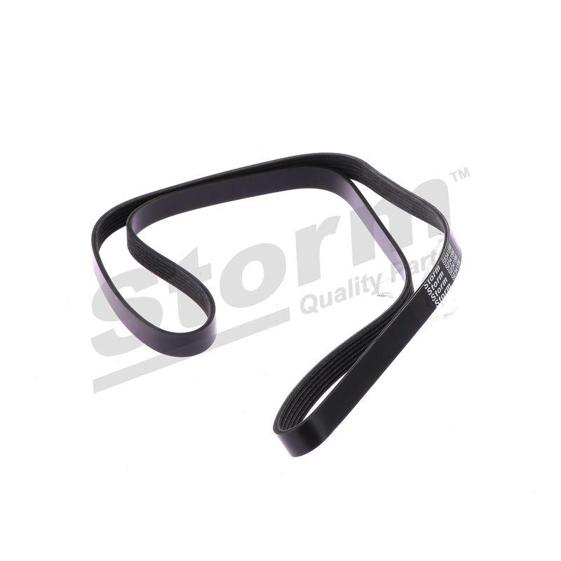 Courroie trapézoïdale à nervures STORM QUALITY PARTS STO6PK1638
