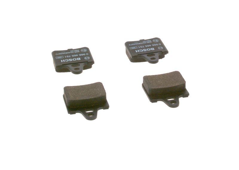 Kit de plaquettes de frein, frein à disque BOSCH 0 986 465 751