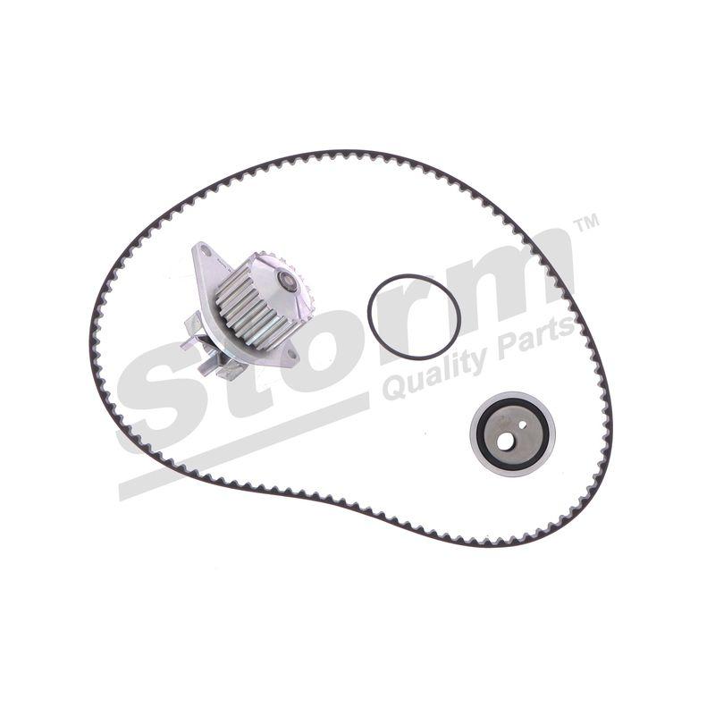Pompe à eau + kit de courroie crantée STORM QUALITY PARTS 5550107KP