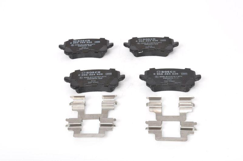Kit de plaquettes de frein, frein à disque BOSCH 0 986 494 626