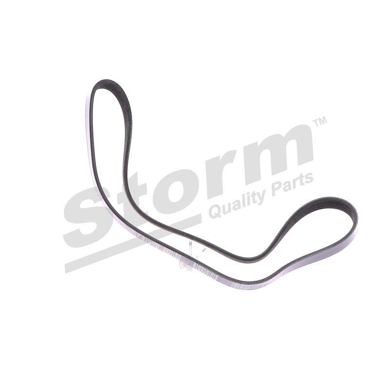 Courroie trapézoïdale à nervures STORM QUALITY PARTS STO6PK1013