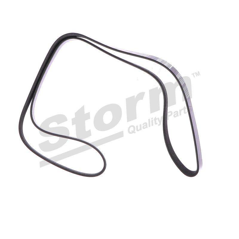 Courroie trapézoïdale à nervures STORM QUALITY PARTS STO6PK1688