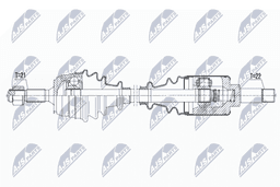 Arbre de transmission NTY NPW-CT-065