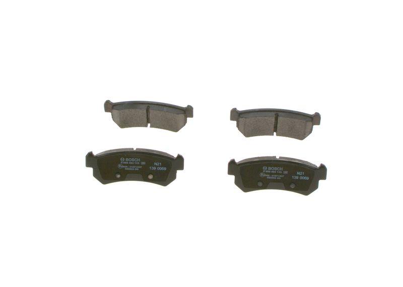Kit de plaquettes de frein, frein à disque BOSCH 0 986 494 133