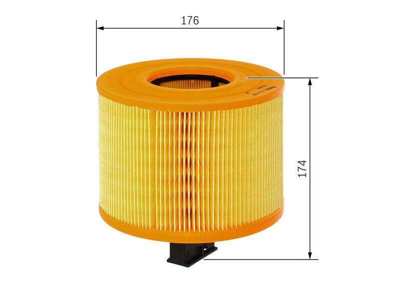 Filtre à air BOSCH F 026 400 029