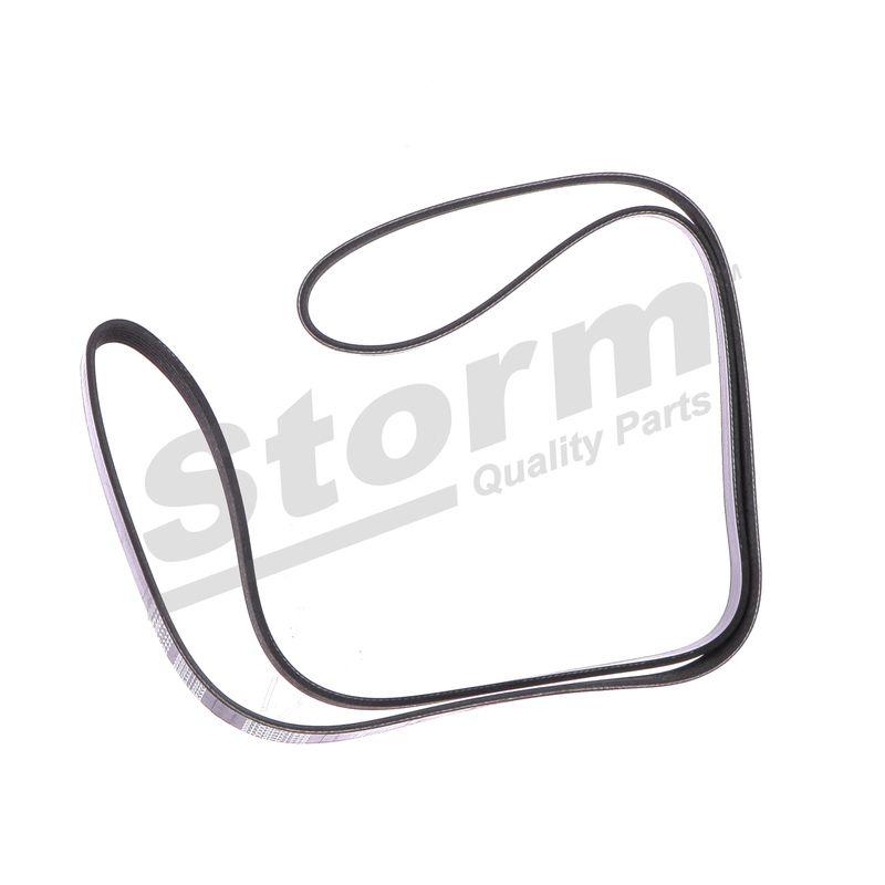 Courroie trapézoïdale à nervures STORM QUALITY PARTS STO6PK1775