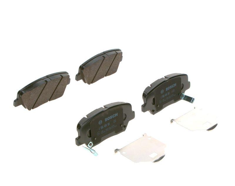 Kit de plaquettes de frein, frein à disque BOSCH 0 986 494 981
