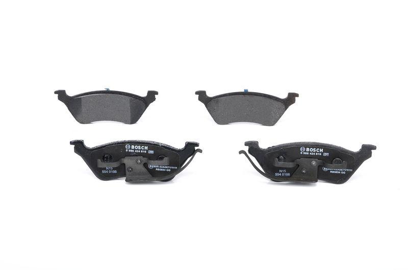 Kit de plaquettes de frein, frein à disque BOSCH 0986424816