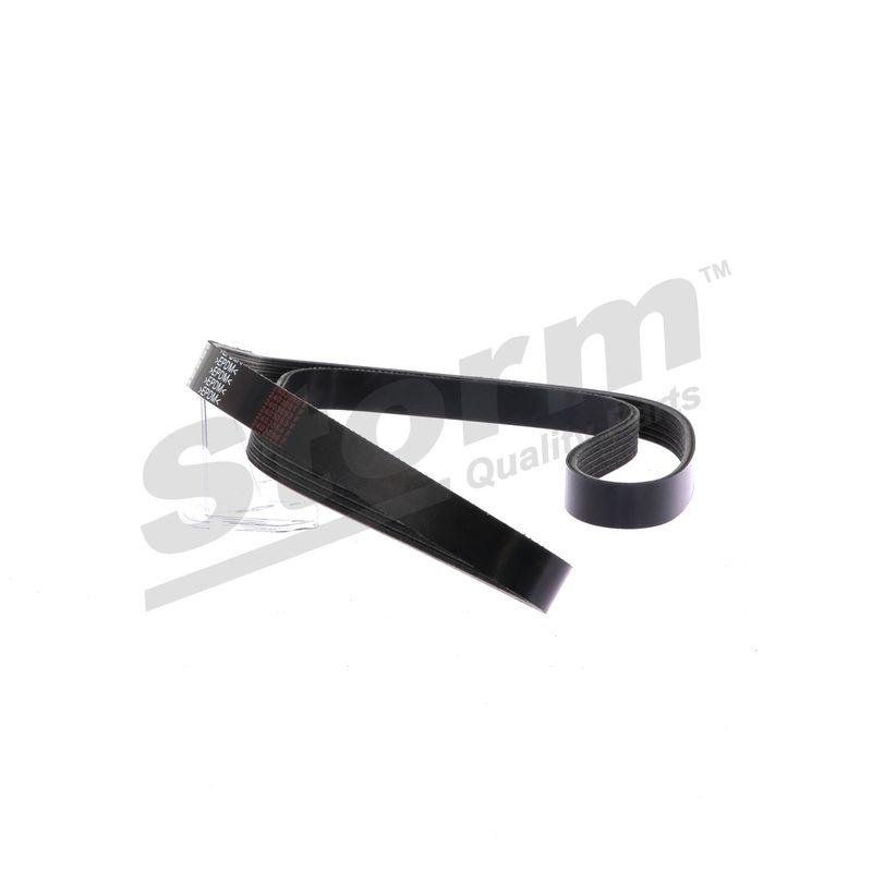 Courroie trapézoïdale à nervures STORM QUALITY PARTS STO6PK1513