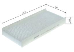 Filtre, air de l'habitacle BOSCH 1987432112