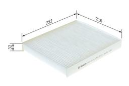 Filtre, air de l'habitacle BOSCH 1987432057