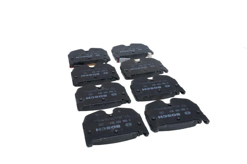 Kit de plaquettes de frein, frein à disque BOSCH 0 986 494 364