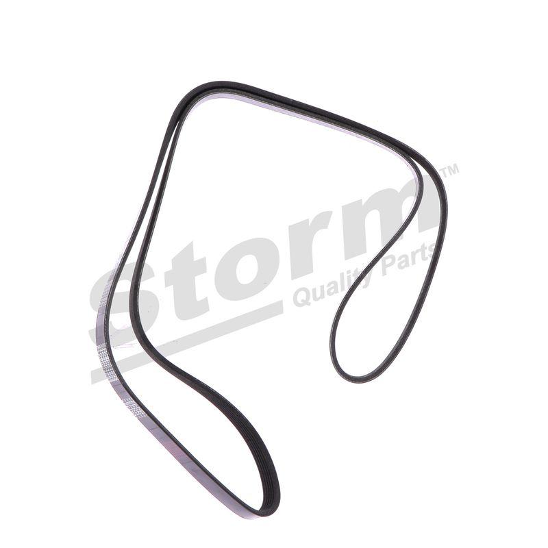 Courroie trapézoïdale à nervures STORM QUALITY PARTS STO6PK1663