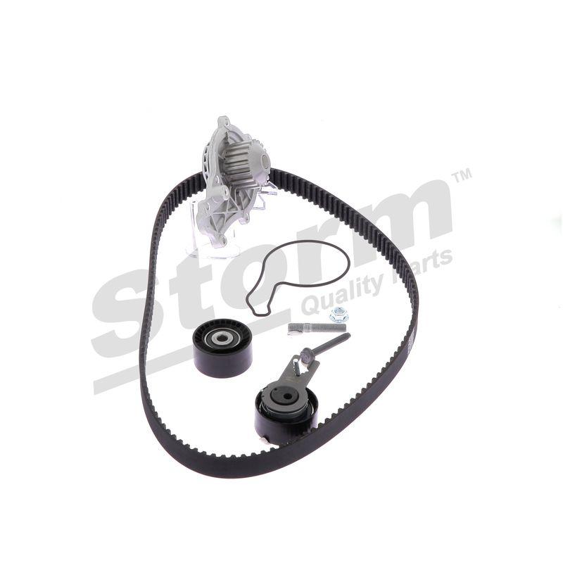 Pompe à eau + kit de courroie crantée STORM QUALITY PARTS 904487KP