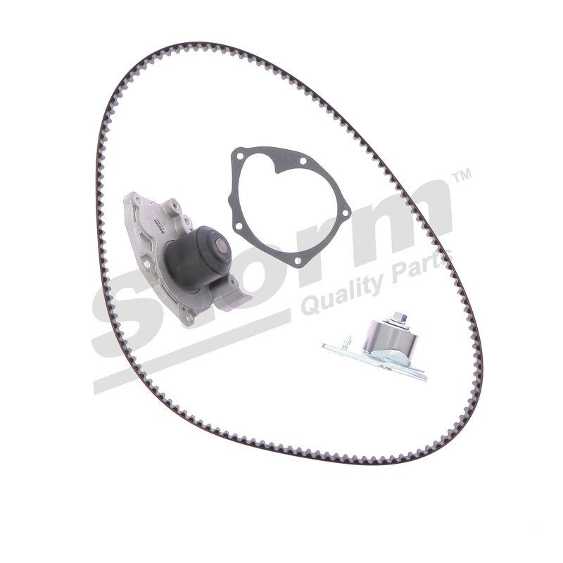 Pompe à eau + kit de courroie crantée STORM QUALITY PARTS 904509KP