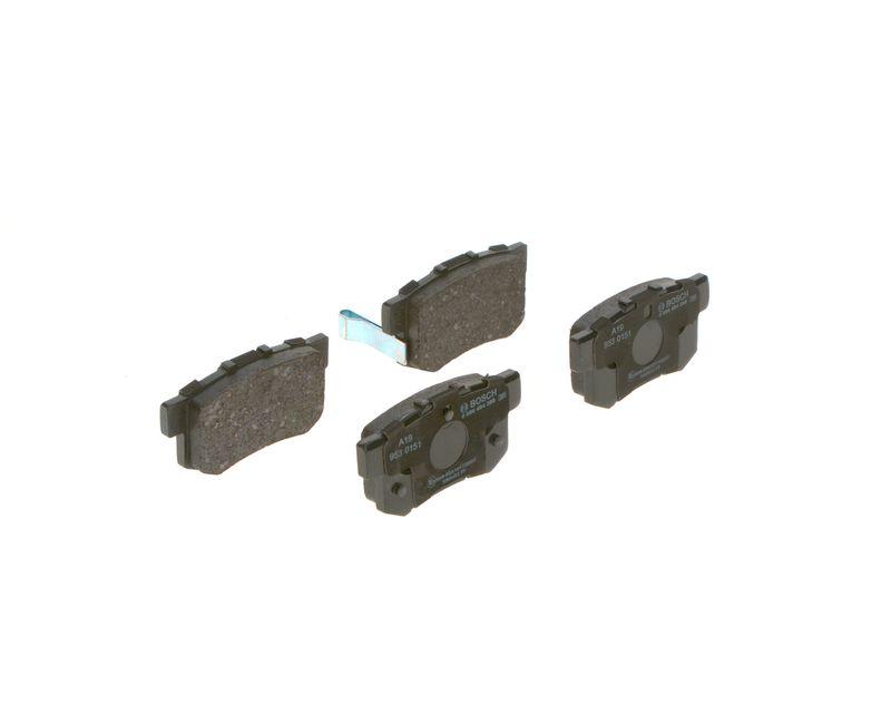 Kit de plaquettes de frein, frein à disque BOSCH 0 986 494 358
