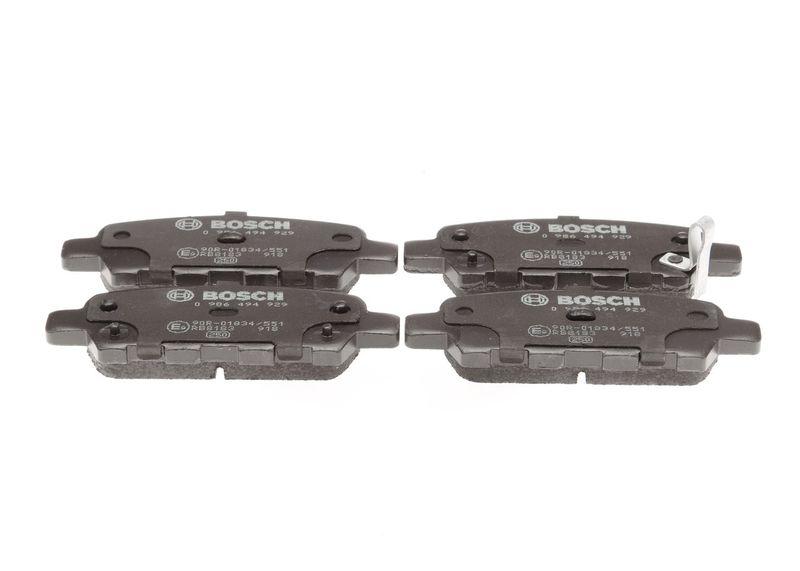 Kit de plaquettes de frein, frein à disque BOSCH 0 986 494 929