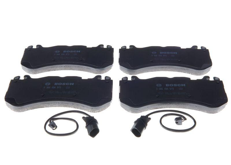 Kit de plaquettes de frein, frein à disque BOSCH 0986494973