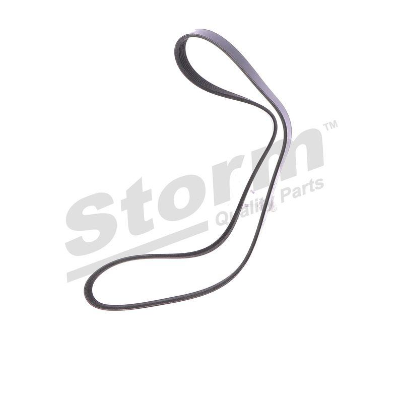 Courroie trapézoïdale à nervures STORM QUALITY PARTS STO6PK1095