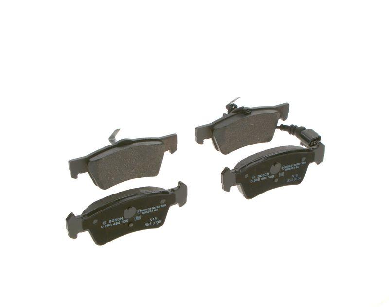 Kit de plaquettes de frein, frein à disque BOSCH 0 986 494 309