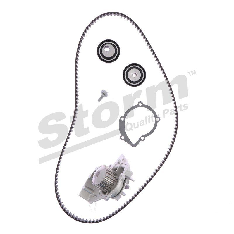 Pompe à eau + kit de courroie crantée STORM QUALITY PARTS 5550567KP