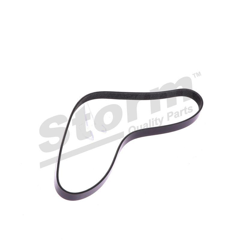 Courroie trapézoïdale à nervures STORM QUALITY PARTS STO6PK1019