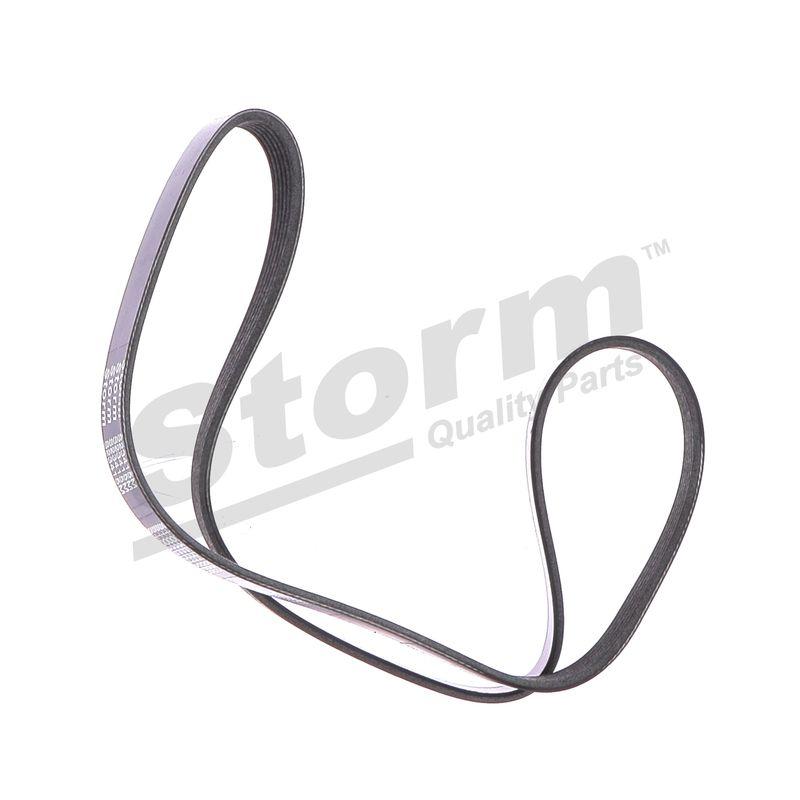 Courroie trapézoïdale à nervures STORM QUALITY PARTS STO6PK1050