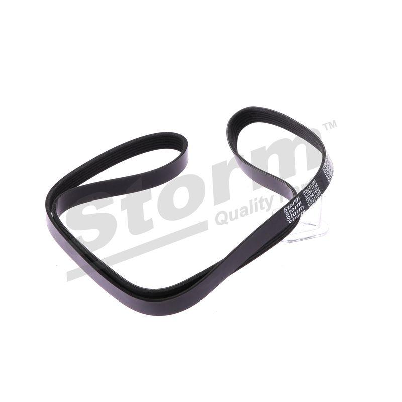 Courroie trapézoïdale à nervures STORM QUALITY PARTS STO6PK1750