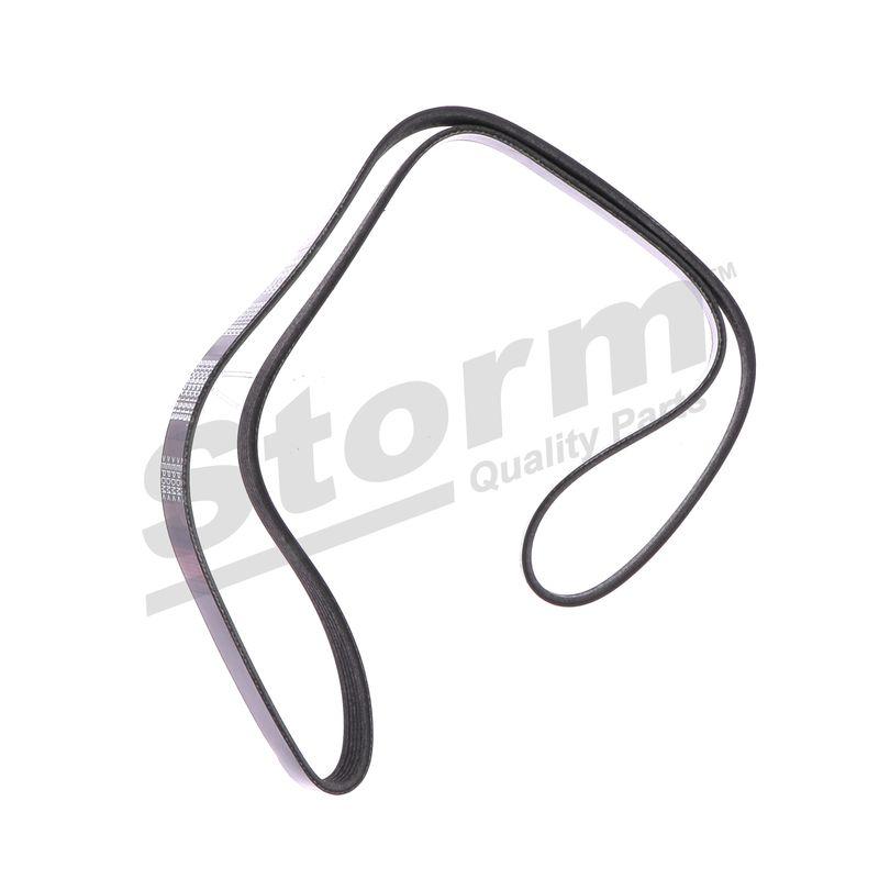 Courroie trapézoïdale à nervures STORM QUALITY PARTS STO6PK1513