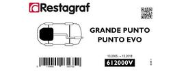 Kit de clip de fixation, carrosserie RESTAGRAF 612000V