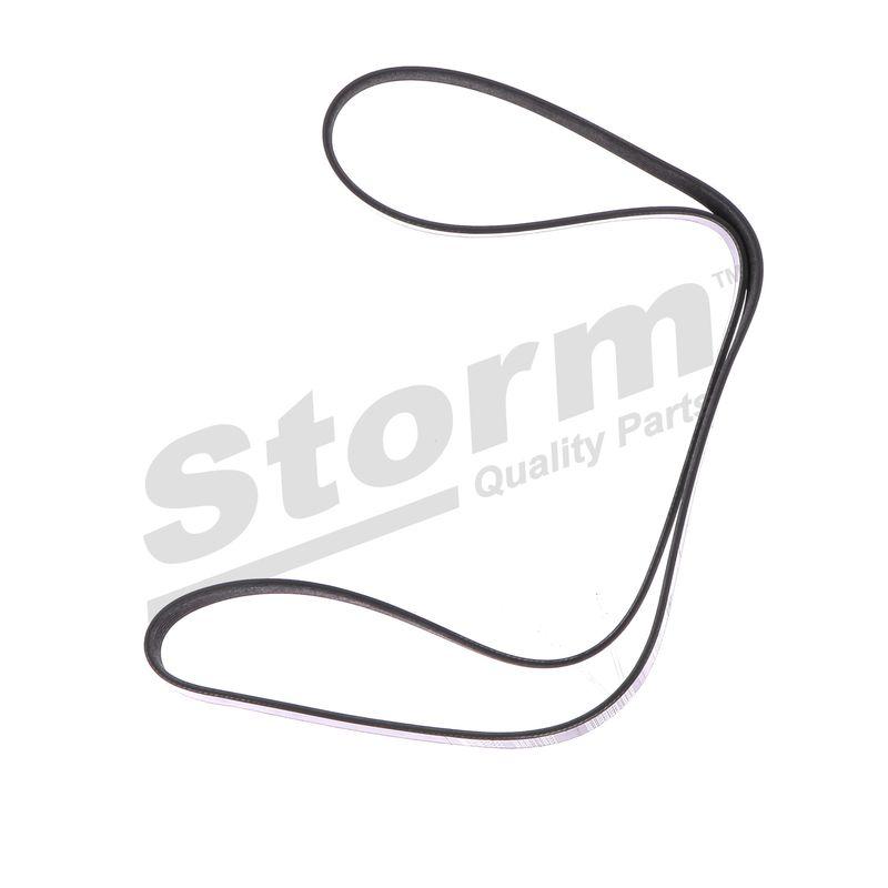 Courroie trapézoïdale à nervures STORM QUALITY PARTS STO6PK1563