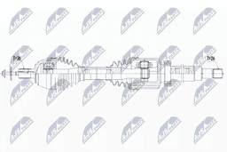 Arbre de transmission NTY NPW-VV-125