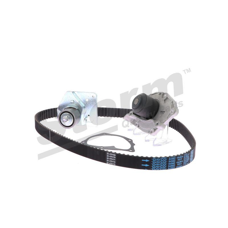 Pompe à eau + kit de courroie crantée STORM QUALITY PARTS 904509KP