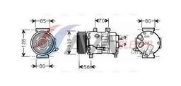 Compresseur, climatisation AVA QUALITY COOLING CNAK256