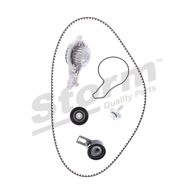 Pompe à eau + kit de courroie crantée STORM QUALITY PARTS 904546KP
