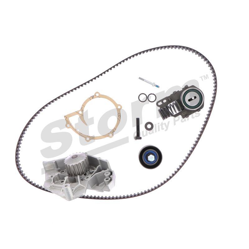 Pompe à eau + kit de courroie crantée STORM QUALITY PARTS 5550112KP